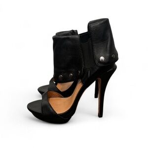 L.A.M.B. By Gwen Stefani Authentic Sexy Real Leather Stiletto Heels Size 7M